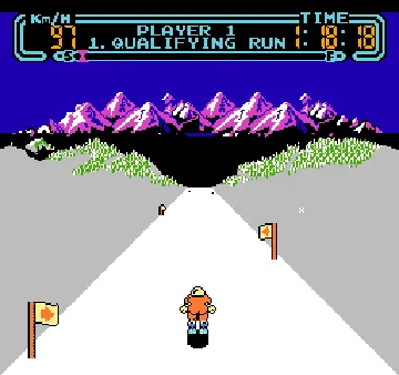 Slalom (USA) screen shot game playing